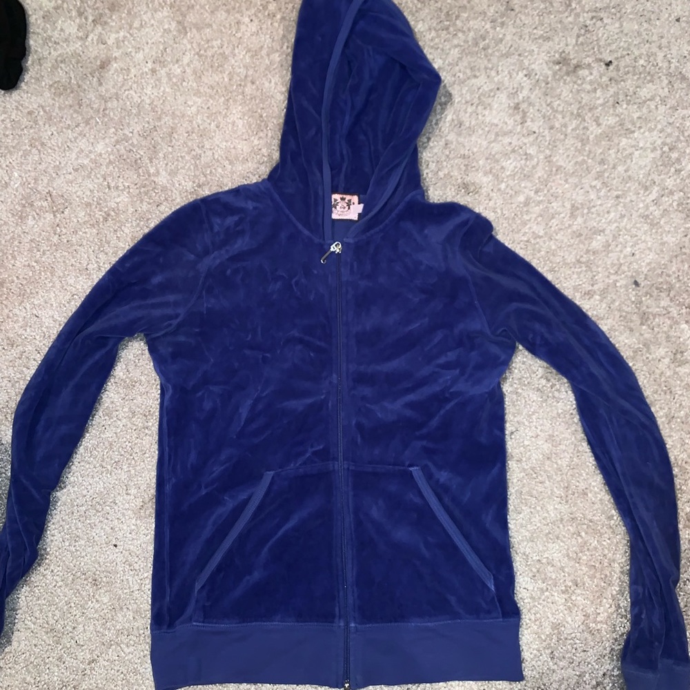 Juicy couture track sweatshirt